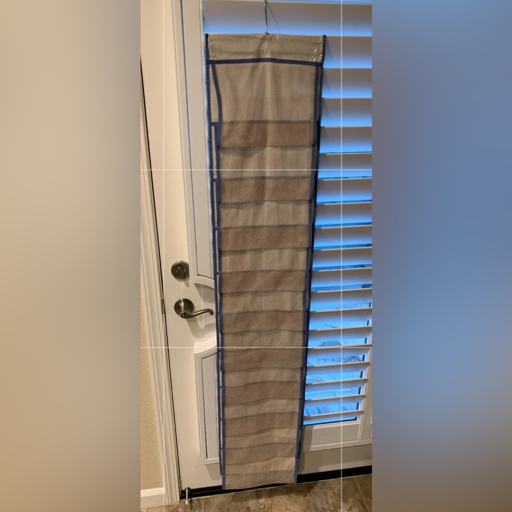 Durable Dual Sided Hanging Closet Shoe Organizer